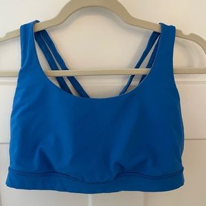 Blue Lululemon Sports Bra